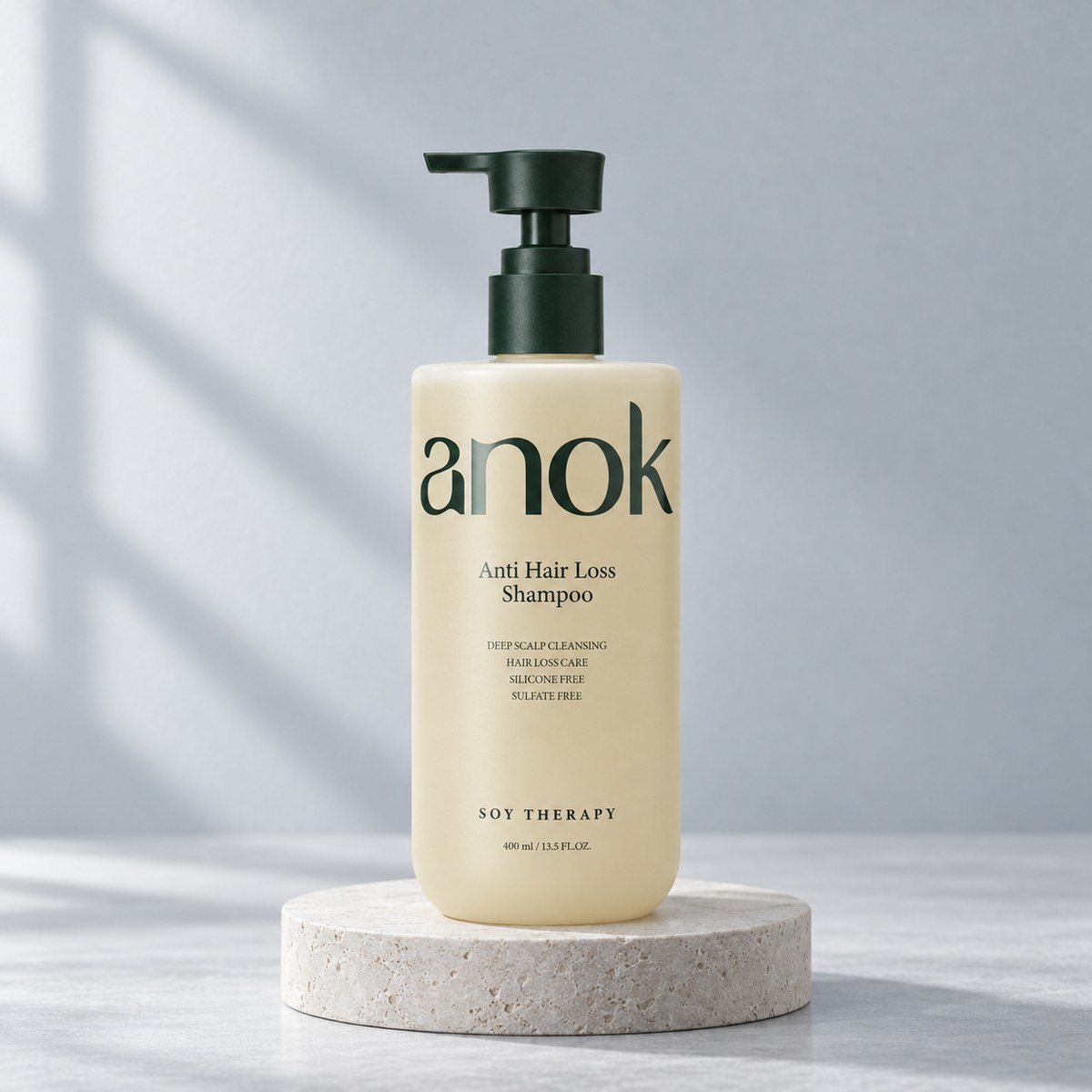 ANOK Anti Hair Loss Shampoo, produkt korean per pastrim te skalpit dhe kujdes ndaj renies se flokeve ne Shqiperi.